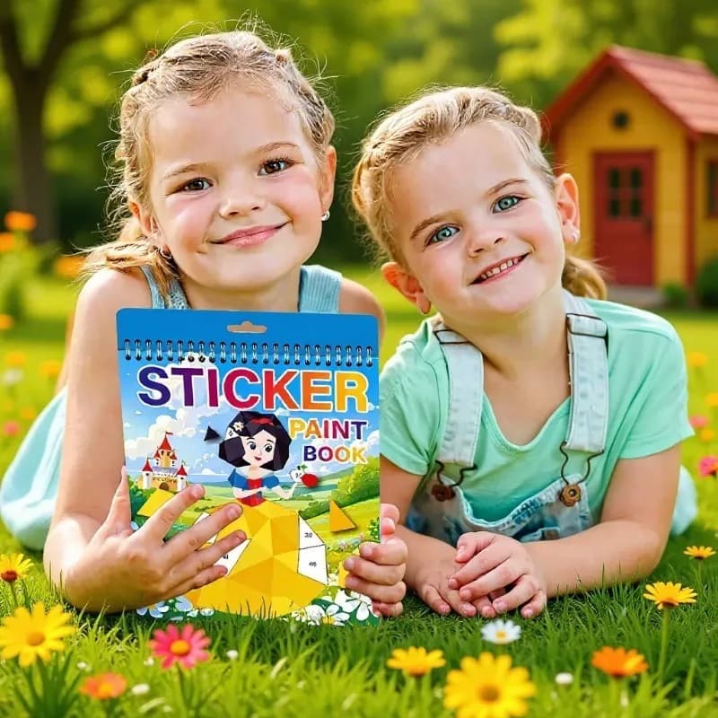 Sticker Puzzle Painting – Tipo 4, Estilo 1